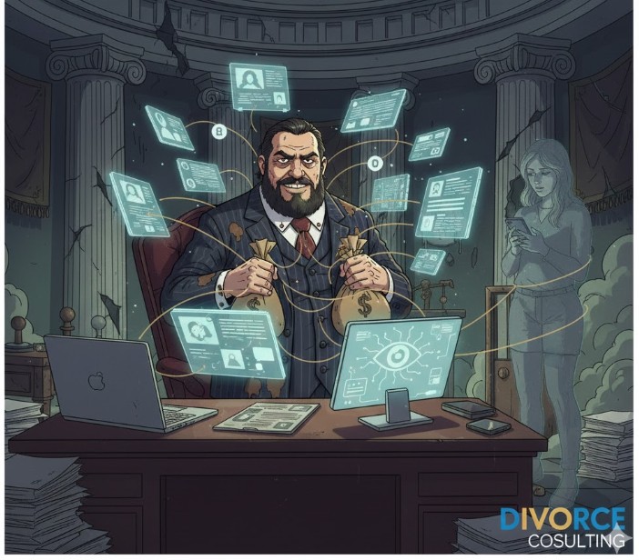 pervers narcissique espionage numérique