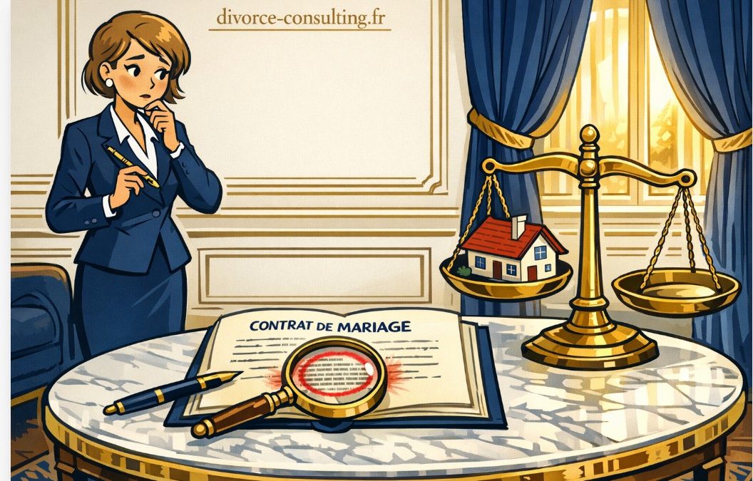 Séparation de biens : Le piège de la clause de contribution aux charges du mariage
