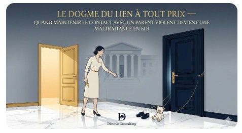 LE DOGME DU LIEN À TOUT PRIX : Quand maintenir le contact avec un parent violent ou toxique devient une maltraitance en soi